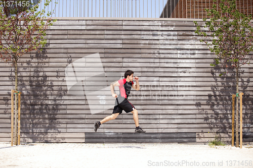 Image of Running athlete