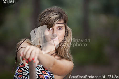 Image of Beauty young woman 