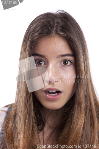 Image of Surprised teenager