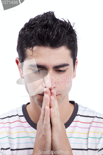 Image of Man praying
