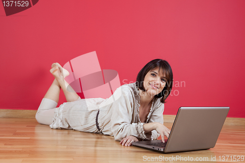 Image of Online surfing at home