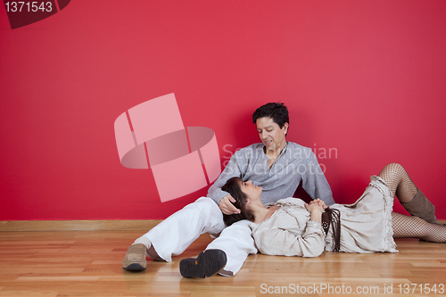 Image of mature couple enjoying the new house