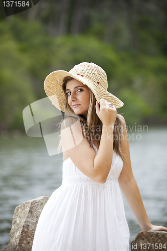 Image of Beauty young woman 
