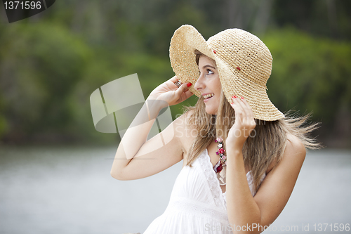 Image of Beauty young woman 