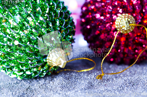 Image of Christmas baubles