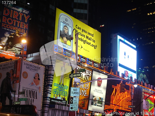 Image of Times Square in New York