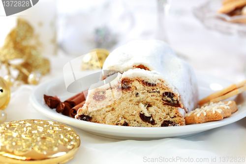 Image of Christmas stollen