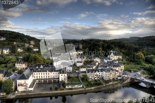 Image of Bouillon  medieval castle in belgium