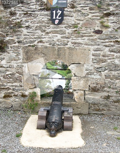 Image of Bouillon  medieval castle in belgium