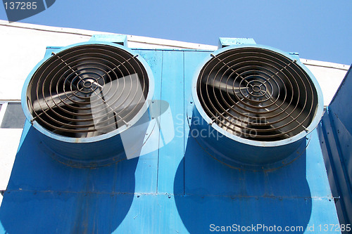 Image of industrial fans