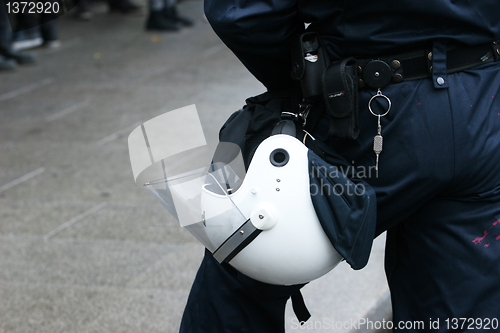 Image of Police helmet