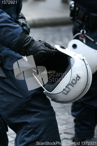 Image of Police helmet