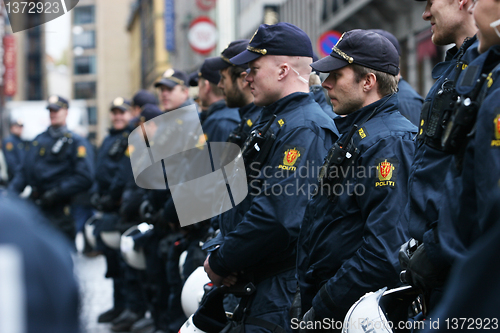 Image of Police officers on call