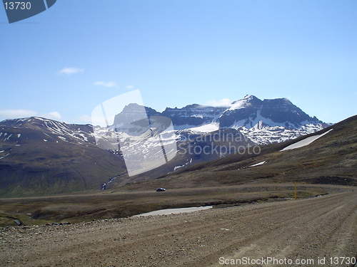 Image of Islandic mountain