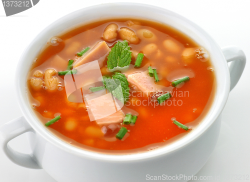 Image of white bean soup