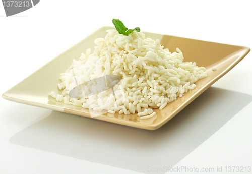 Image of White steamed rice