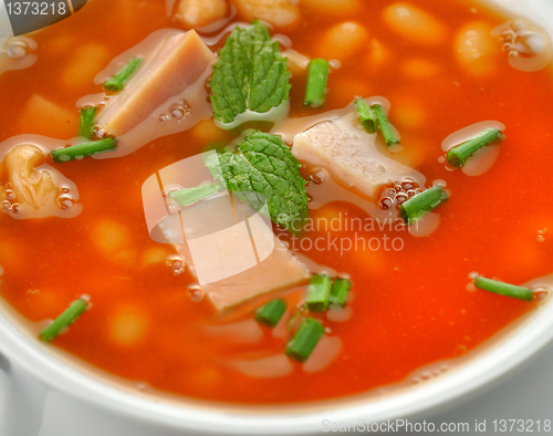 Image of white bean soup