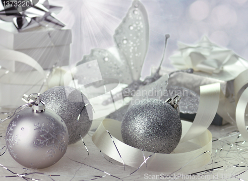 Image of christmas composition