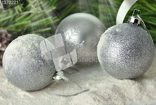 Image of christmas composition