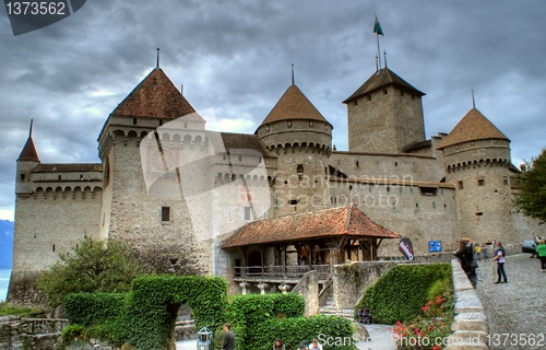 Image of Chateau de Chillon in switzerland   