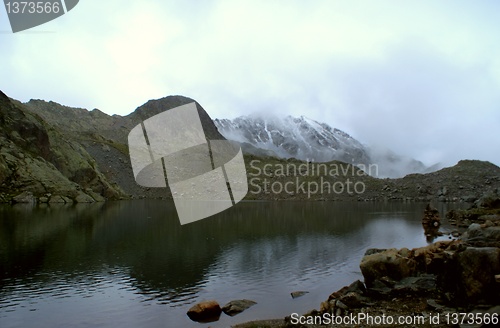 Image of hiking in frensh alpes in summer