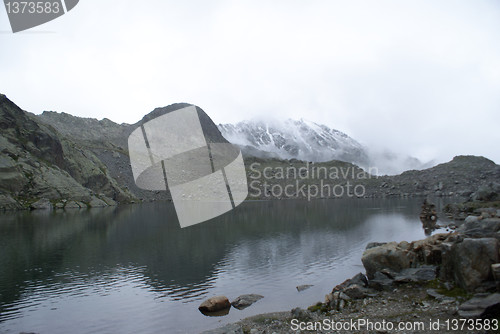 Image of hiking in frensh alpes in summer