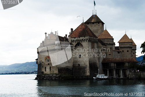 Image of Chateau de Chillon in switzerland   