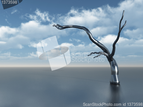 Image of metal tree