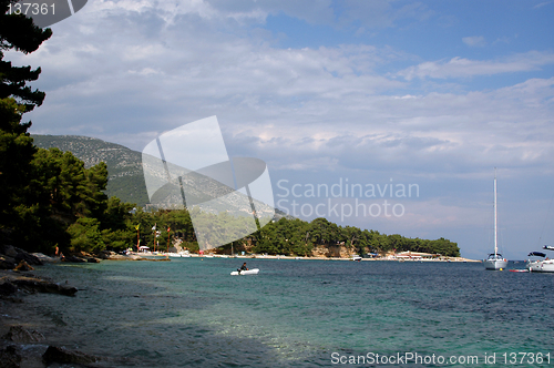 Image of beach in croatia