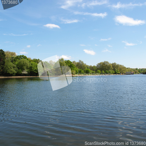 Image of Serpentine lake, London