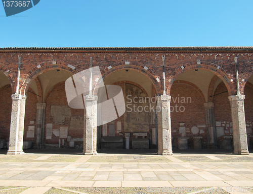 Image of Sant Ambrogio church, Milan