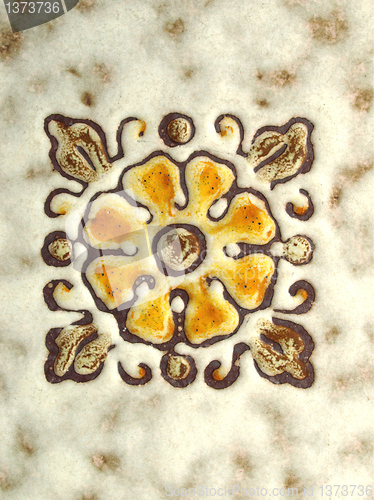 Image of Floral tile