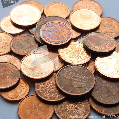 Image of Euro coins