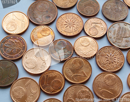 Image of Euro coins