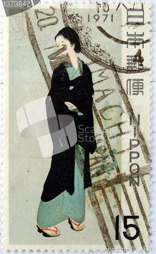 Image of Japanese stamps