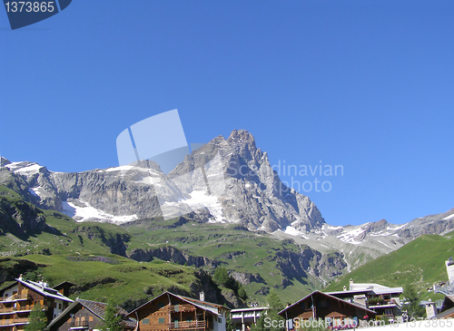 Image of Alps mountains