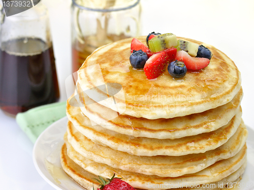 Image of stack of pancakes