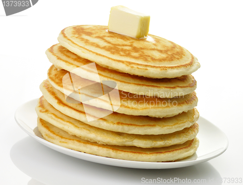 Image of  pancakes with butter