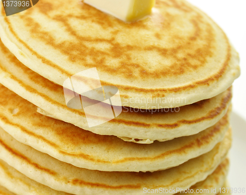 Image of pancakes with butter