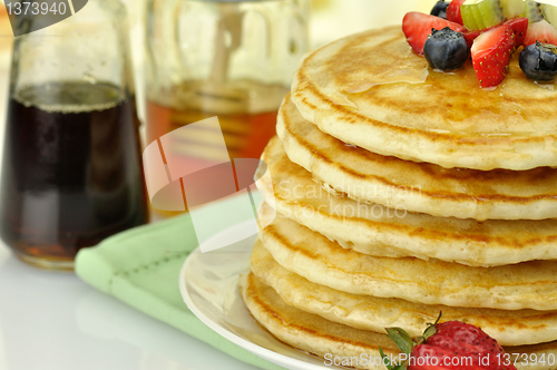 Image of stack of pancakes