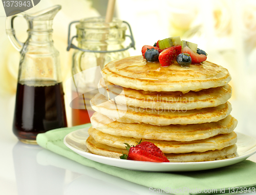 Image of stack of pancakes