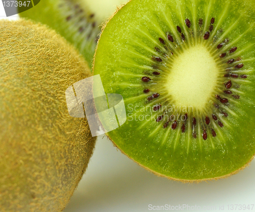 Image of kiwi fruits close up