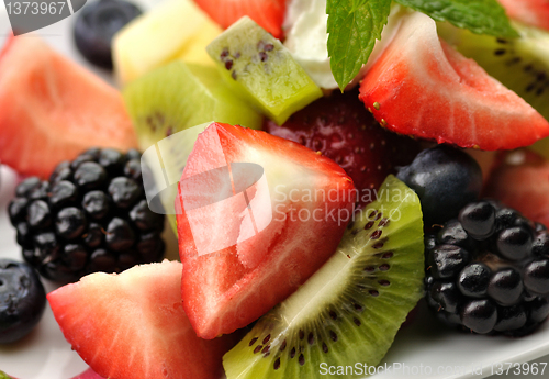 Image of fresh fruit salad 