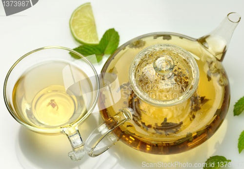 Image of green tea composition