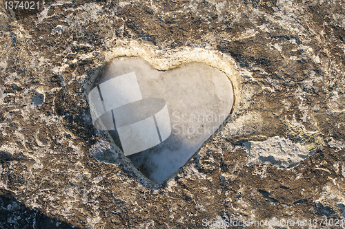 Image of Icy heart.