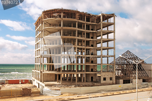 Image of Building under construction.
