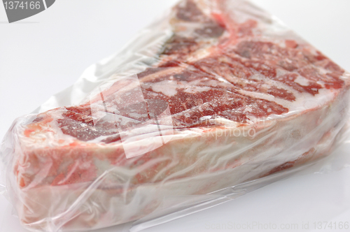 Image of frozen meat 