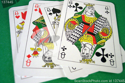 Image of queen cards