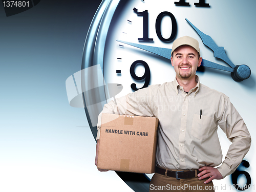 Image of delivery on time