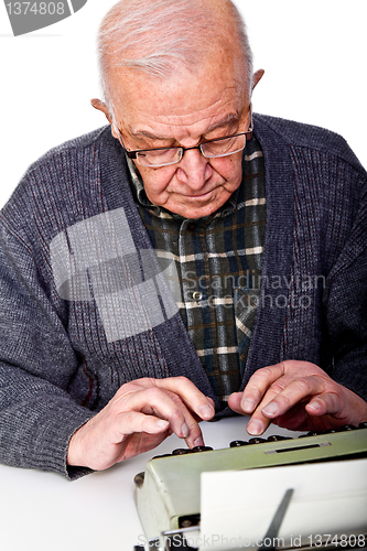 Image of old worker
